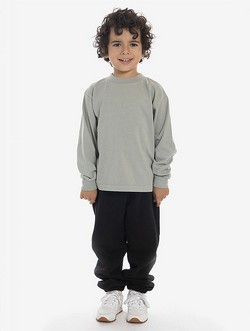 18107GD - Kids 6.5oz L/S Grmnt Dye Tee