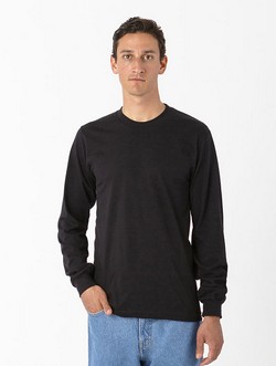 20007 - L/S Fine Jersey Crew 4.3oz