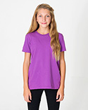 2201ORGW - Imported Organic Youth Fine Jersey Short Sleeve T-Shirt