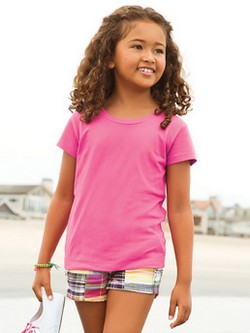 3362 - Girls Jersey Short Sleeve Tee