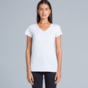4010 - Bevel V-Neck Tee