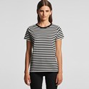 4037 - Women's Maple Stripe Tee
