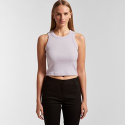 4064G - Women's Organic Rib Crop Tank
