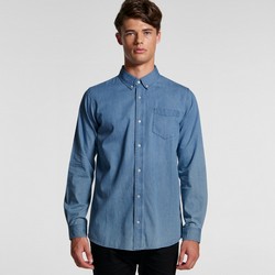 5409 Men's Blue Denim Shirt