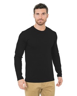9550 - Unisex Fine Jersey Long Sleeve Crew