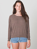 BR394W - Imported Tri-Blend Light Weight Raglan Pullover