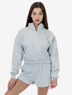 HF-326 - HF Cropped Half Zip Pullover