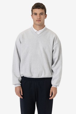 HF-56WIDE - 14oz Heavy Fleece V-Neck Wide Fit Sweatshirt