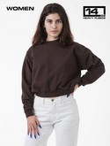 HF06GD - HF Cropped Mock Neck Pullover