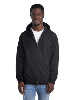J993 - Adult Full Zip Hooded Sweatshirt