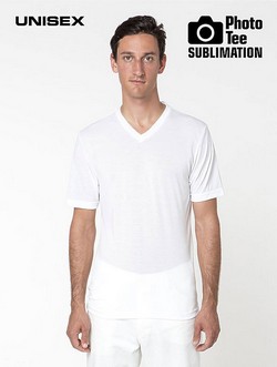 PT456 - S/S V-Neck Sublimation Tee