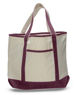 Q1500  - Large Canvas Deluxe Tote Bag
