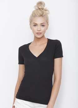 ST1212 - Womens V-Neck Short Sleeve Shirt