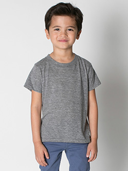 TR101W - Imported Kids Tri-Blend Short Sleeve T