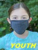 USA-Made 3-Ply YOUTH Cotton Face Mask