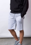 M7640 - 9 oz Fleece Rib Jogger Shorts