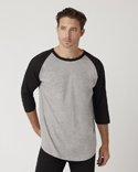MC1190 - Premium 3/4 Sleeve Baseball Tee