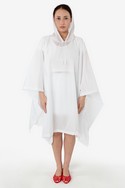 RNF419 - Unisex Hooded Nylon Rain Poncho